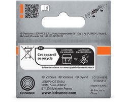 OSRAM TRACKLIGHT optionele lineaire stroomconnector, wit, voor de lineaire verbinding van twee stroomrails, modern, loftachtig ontwerp, voor het implementeren van verschillende opstellingen