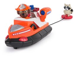 foto van PAW Patrol - Brandweerredding - Zuma's brandweerboot - speelgoedvoertuig met speelfiguur