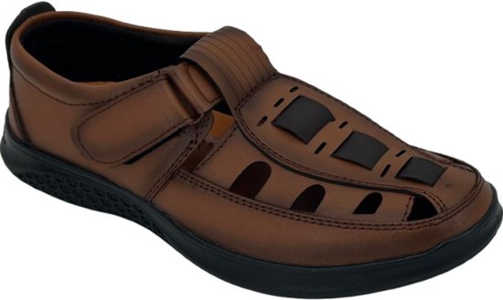 New Generation - Sandales pour femmes pour hommes - Camel - Taille 42