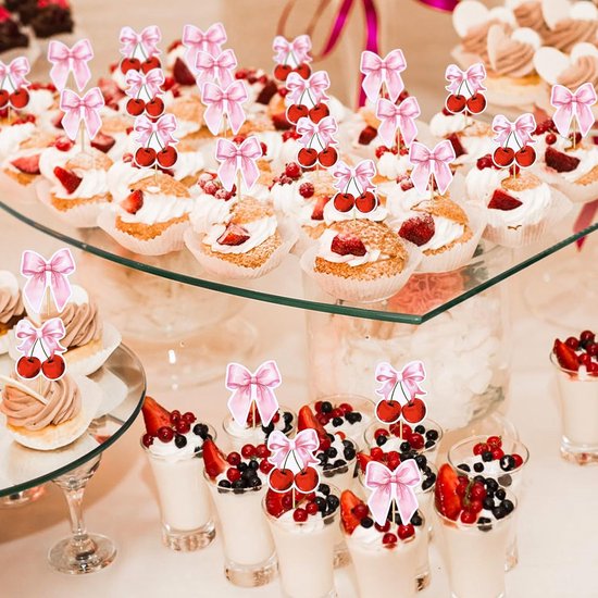 Kit Décoration Cupcakes Ours - 36 Pics + 100 Confettis - Pour Baptême, Fête Prénatale, Anniversaire - Thème Neutre Et Mignon