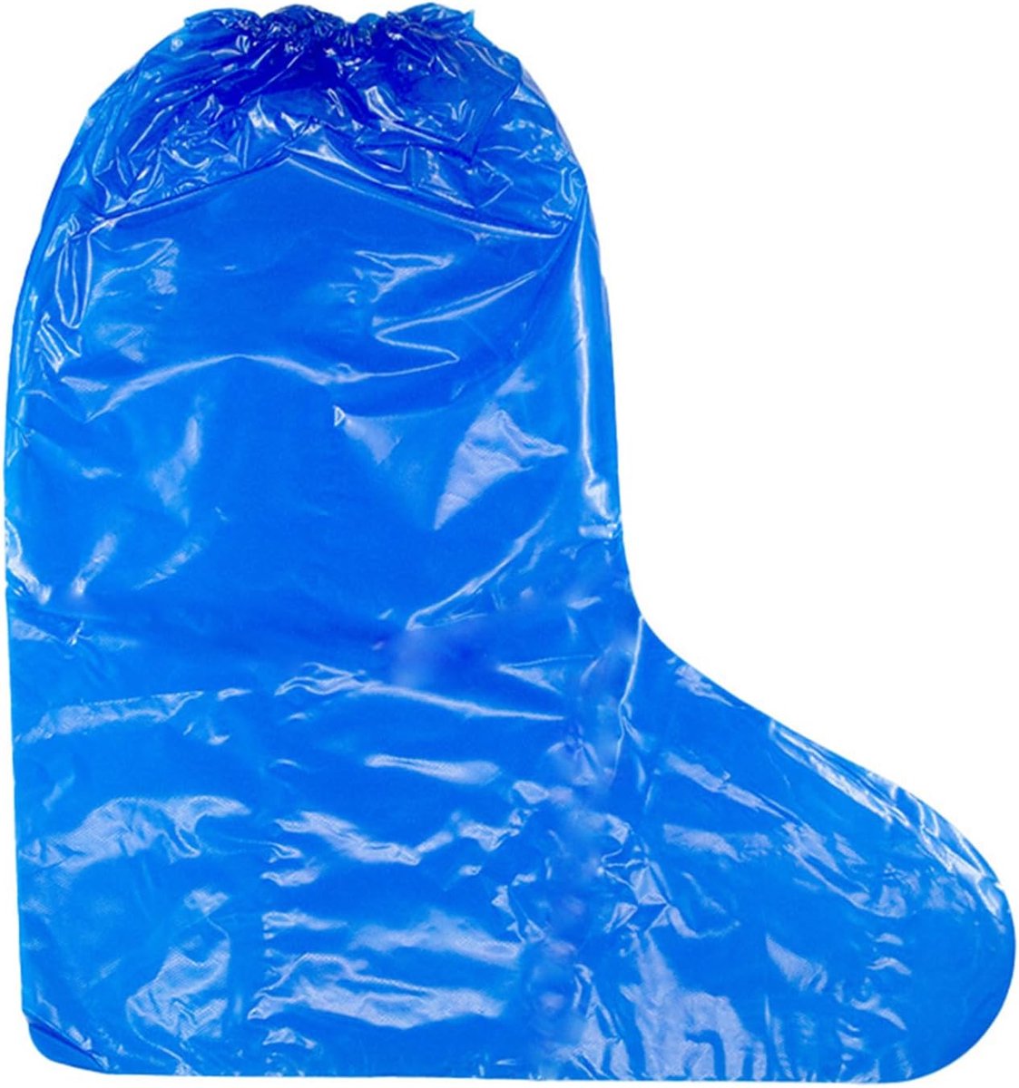8 Pairs Wegwerp Schoenhoezen - Waterdichte Regen Schoenhoezen voor Mannen en Vrouwen - Blauwe Overschoenen - Waterdichte Antislip Covers voor OP CPE Buiten Kamperen