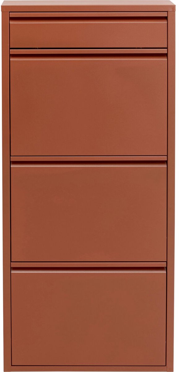 Schoenenkast Caruso bruin 3+1 laden Kare Design