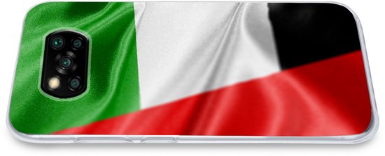 Coque Xiaomi Poco X3 Pro - Drapeau des Emirats Arabes Unis - Coque de téléphone en Siliconen