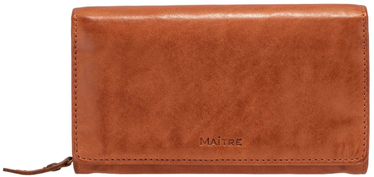 Maître portemonnee Forst Dilara Purse Cognac Lichtbruin