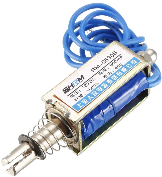 JF-1683B Push-Pull Type DC Magneet Elektromagneet 78.4N 24VDC 20mm Slag