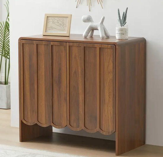 Landelijke Houten kasten Open 4 deuren
