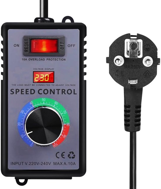 Motortoerentalregelaar 3.96 Interface Snelheidsregelaar voor
