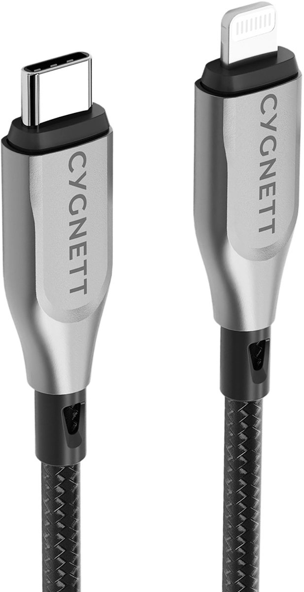 Cygnett USB-C naar USB-C Kabel 0.5 Meter - Zwart