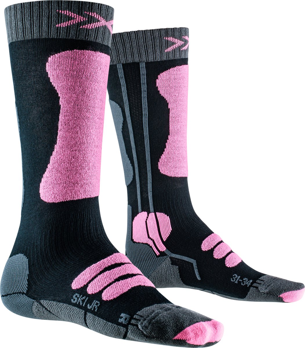 X-Socks Ski Jr 4.0 kinderskisokken Antraciet