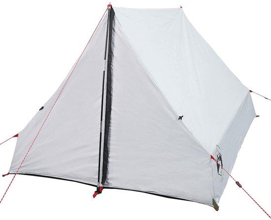 vidaXL - Tent - A-frame - 2-persoons - waterdicht - verduisterend - stof - wit van Vidaxl — afbeelding 5
