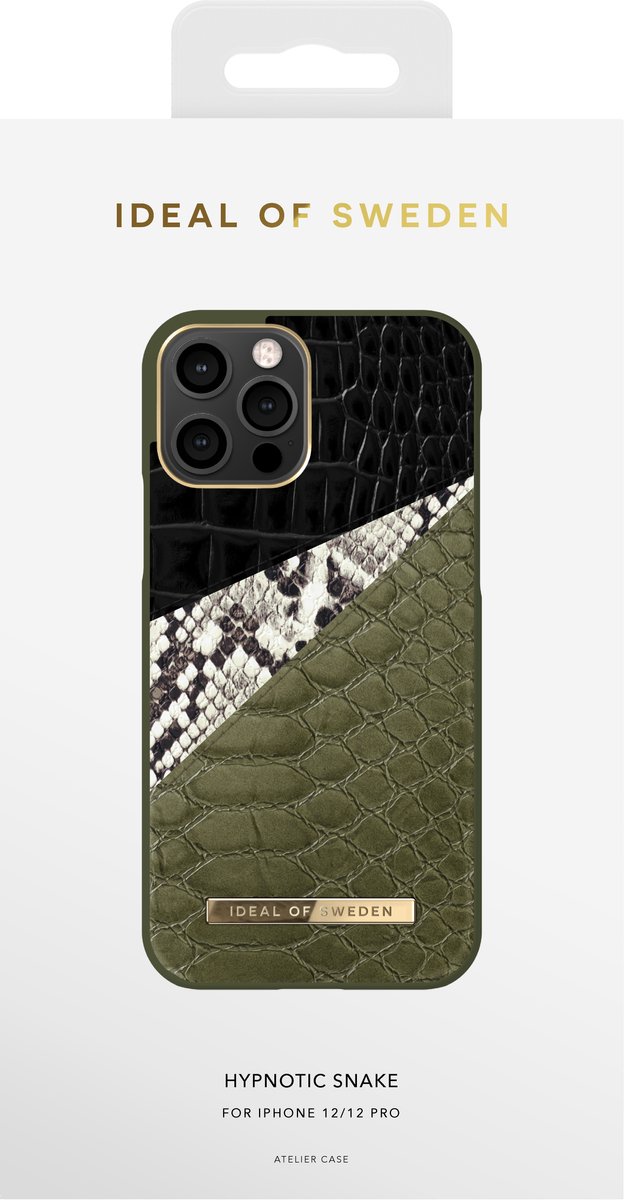 iDeal of Sweden Fashion Case Atelier voor iPhone 12/12 Pro Hypnotic Snake