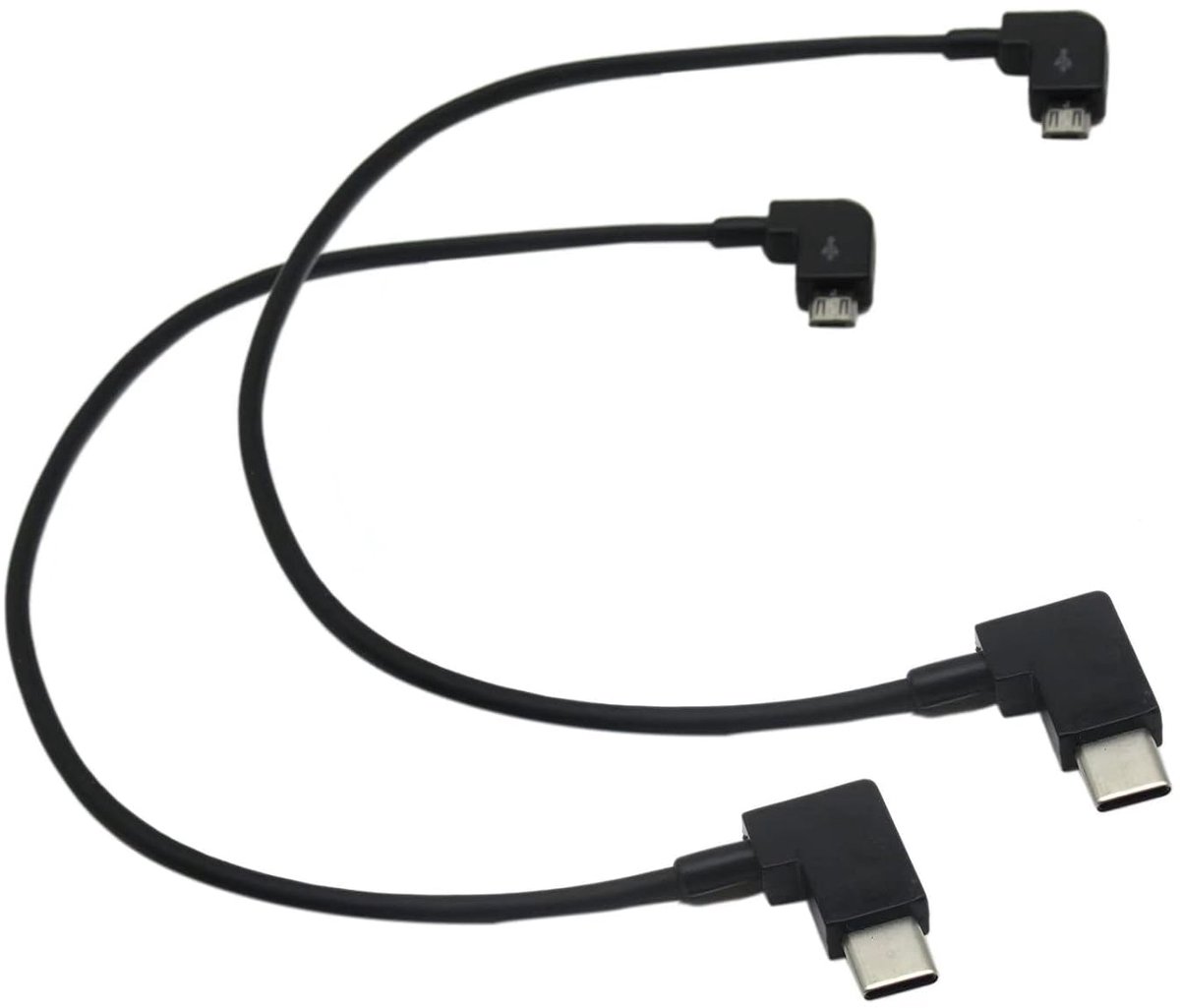 Geschikt voor DJI Mavic PRO AIR Drone-afstandsbediening naar Type-C USB-telefoonkabel (2-pack)