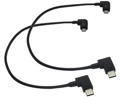 Geschikt voor DJI Mavic PRO AIR Drone-afstandsbediening naar Type-C USB-telefoonkabel (2-pack)