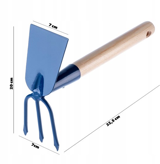 Tuinhak - Handvast met ergonomisch handvat - Ideaal voor het losmaken van de grond in Tuinhak - Handvast met ergonomisch handvat - Ideaal voor het losmaken van de grond in