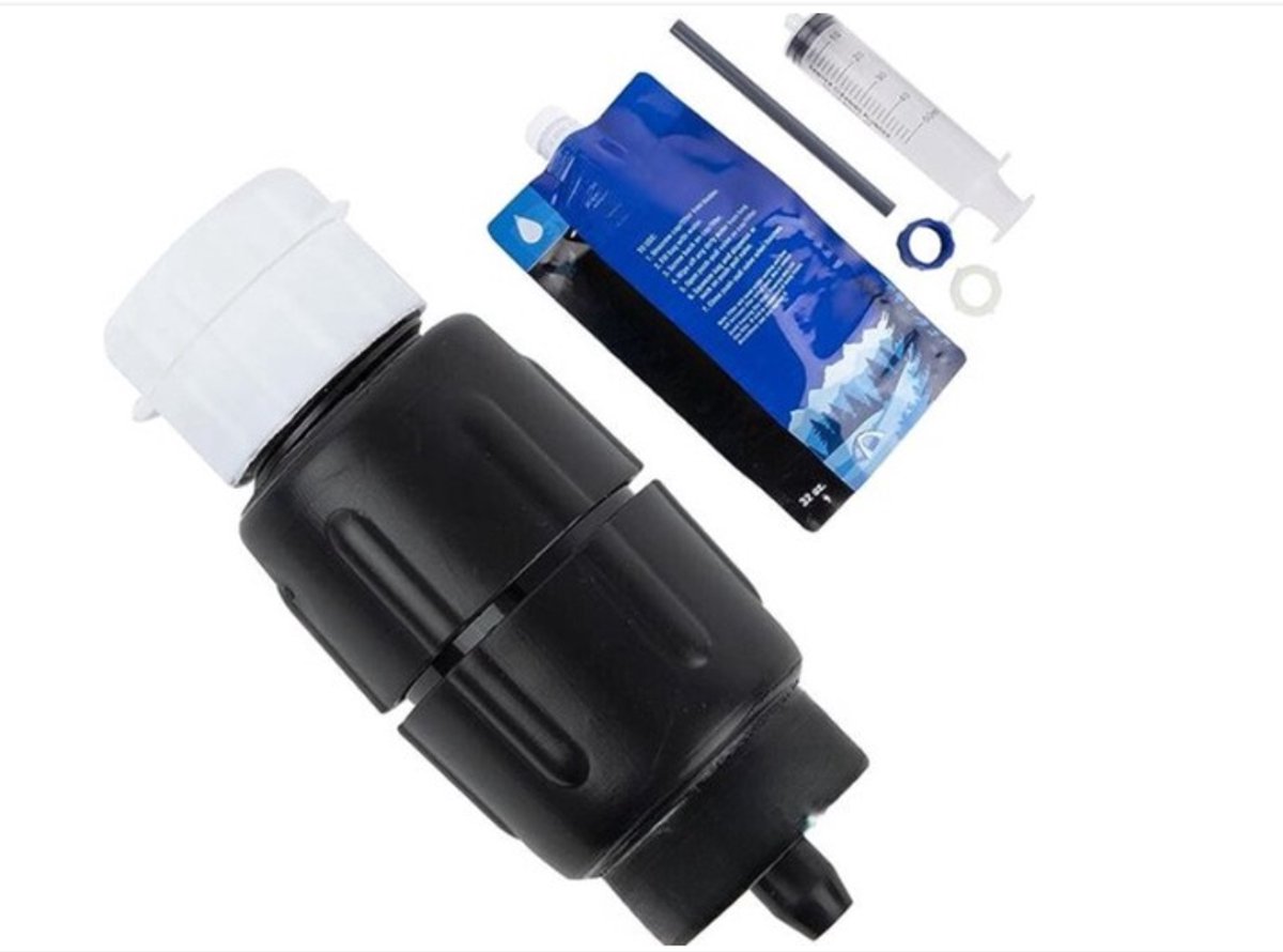 WNHB® Waterfilter Survival Outdoor - Draagbaar Waterzuiveringsapparaat - Noodfilter Voor Kamperen Wandelen Reizen