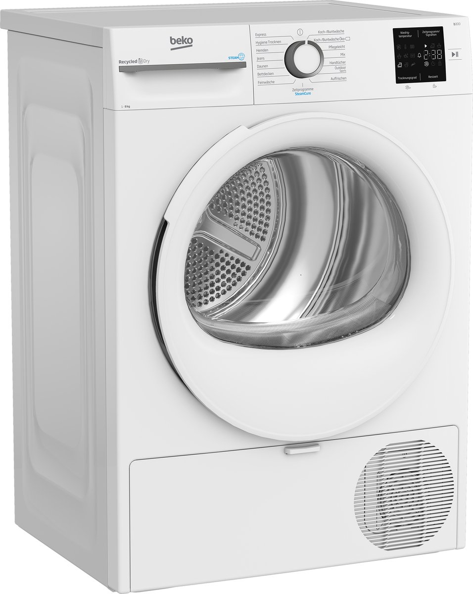 Beko BM3T3829W Warmtepomp Wasdroger thumbnail 5