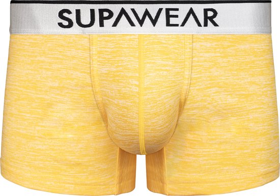Supawear HERO Trunk Yellow - TAILLE M - Sous- Sous-vêtements Homme - Boxers pour Homme - Boxers Homme