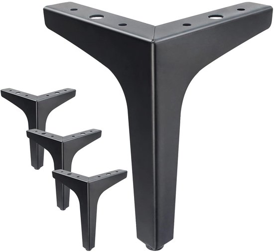 Meubelpoten, tafelpoten voor meubels, 4 stuks, moderne metalen