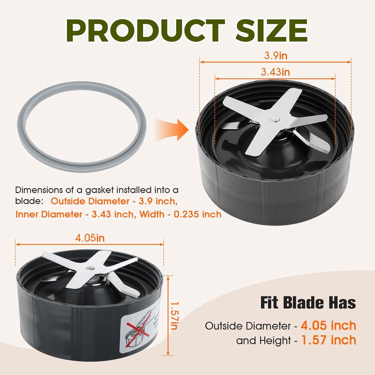4 Stuks Blenderpakkingen voor NutriBullet Personal Blender 600W en NutriBullet Personal Blender 900W, Siliconen Blender Vervangende Onderdelen O-ring Afdichting Pakkingaccessoires 4 Stuks Blenderpakkingen voor NutriBullet Personal Blender 600W en NutriBullet Personal Blender 900W, Siliconen Blender Vervangende Onderdelen O-ring Afdichting Pakkingaccessoires