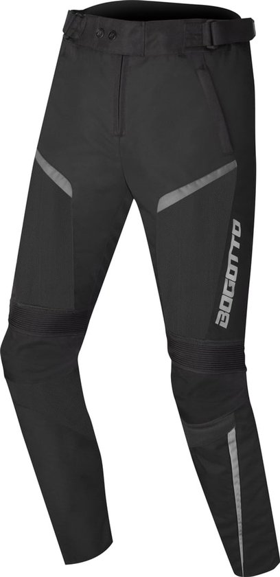 Foto: Bogotto blaze air zwart grijs textiele motorbroek maat l broek