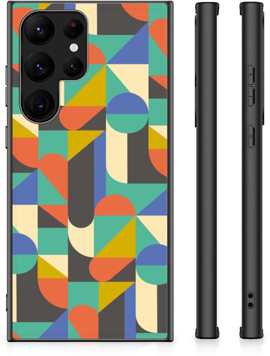 Samsung Galaxy S23 Ultra Back Case Funky Retro