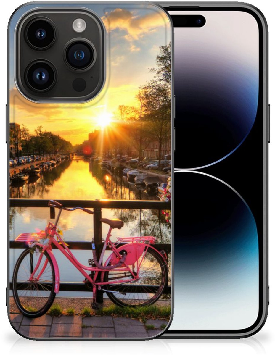 iPhone 15 Pro TPU Backcover Amsterdamse Grachten