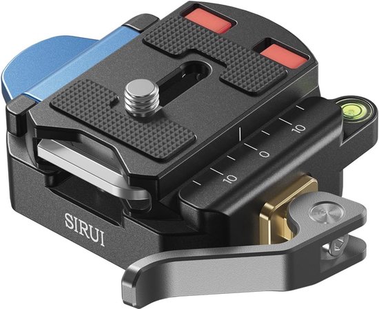 Deze L-vormige Quick Release Plaat Is Perfect Voor DSLR-fotografen Die Snel Van Horizontaal Naar Verticaal Willen Schakelen Zonder Hun Camera Van Het Statief Te Halen. Gemaakt Van Stevig Aluminium En Compatibel Met Arca-Swiss Systemen, Biedt Deze L-beugel Niet Alleen Stabiliteit, Maar Ook Extra Uitbreidingsmogelijkheden Via Een Cold Shoe En Meerdere Schroefgaten. Of Je Nu Landschappen Vastlegt, Door De Stad Loopt Of In De Studio Werkt, Deze Plaat Maakt Je Leven Een Stuk Makkelijker.