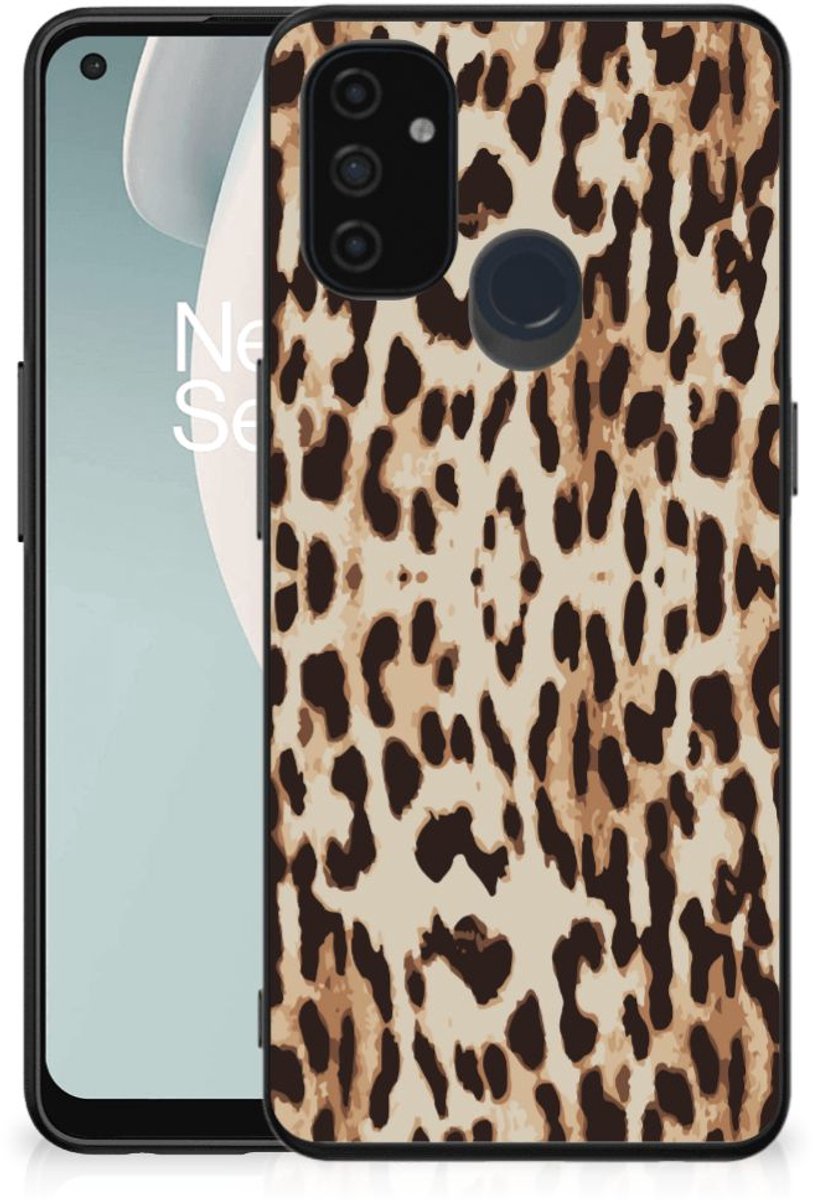 OnePlus Nord N100 Dierenprint Telefoonhoesje Leopard