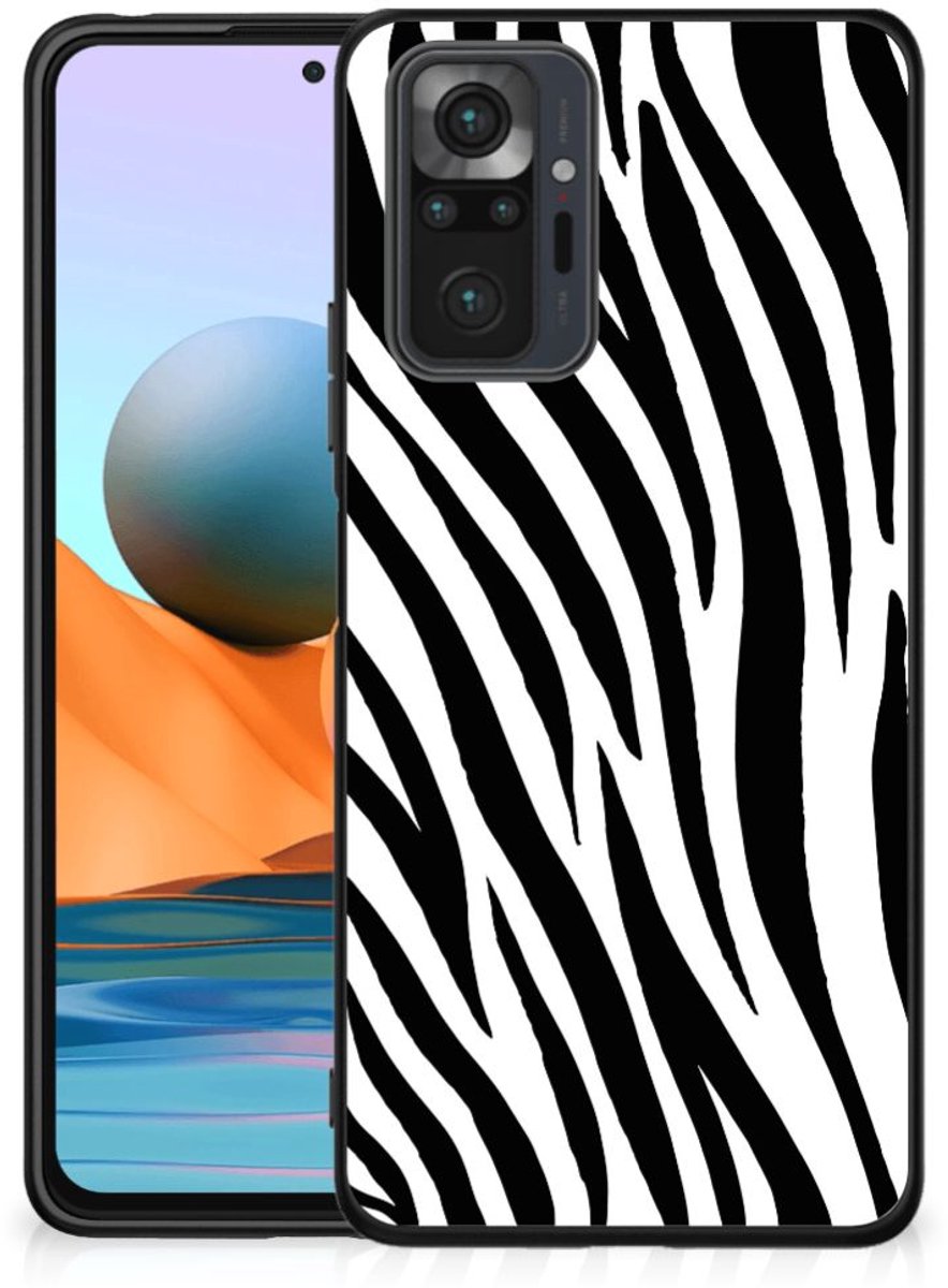 Xiaomi Redmi Note 10 Pro Dierenprint Telefoonhoesje Zebra