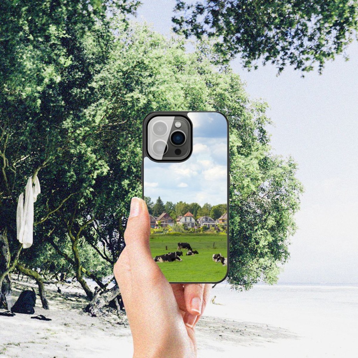 iPhone 13 Pro Dierenprint Telefoonhoesje Koeien