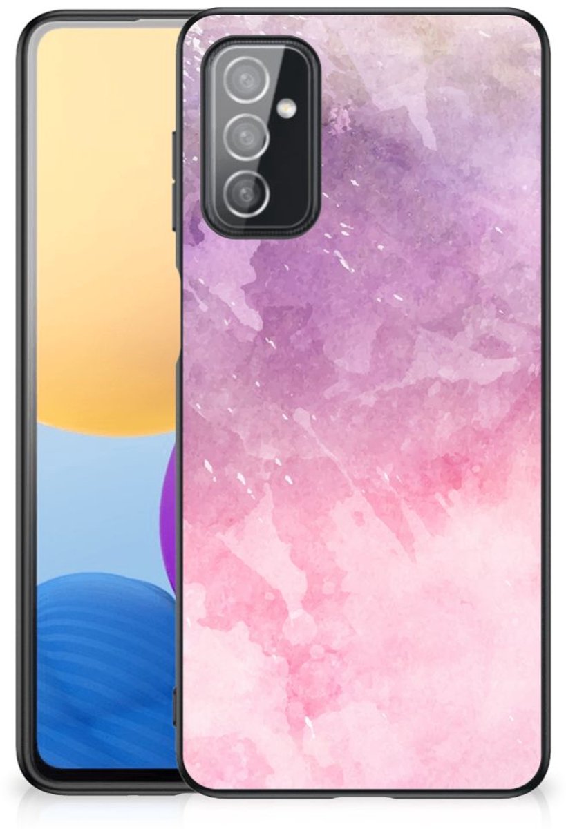 Kleurrijke Telefoonhoesje Samsung Galaxy M52 Pink Purple Paint