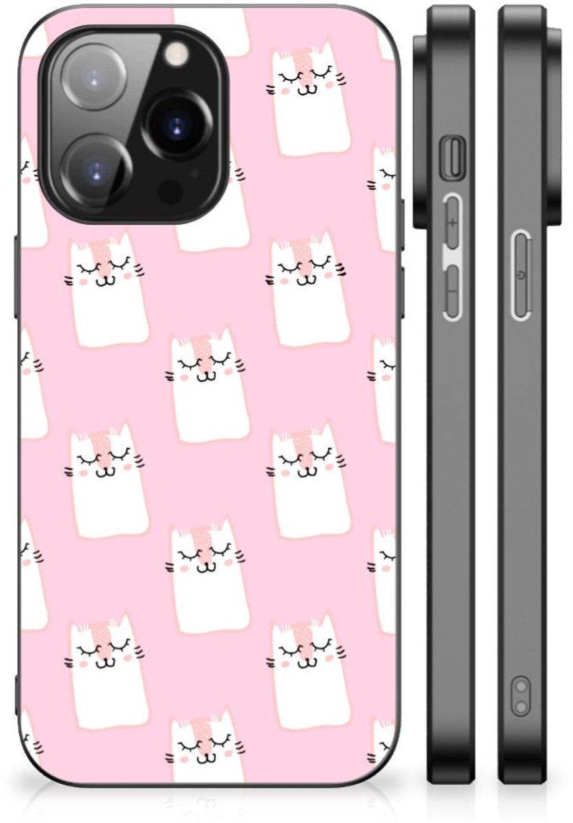 iPhone 14 Pro Max Dierenprint Telefoonhoesje Sleeping Cats