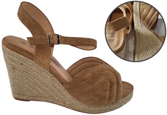 Beige Sleehak Sleehakken Laag Stravers Hoge Sleehak Sandalen Met
