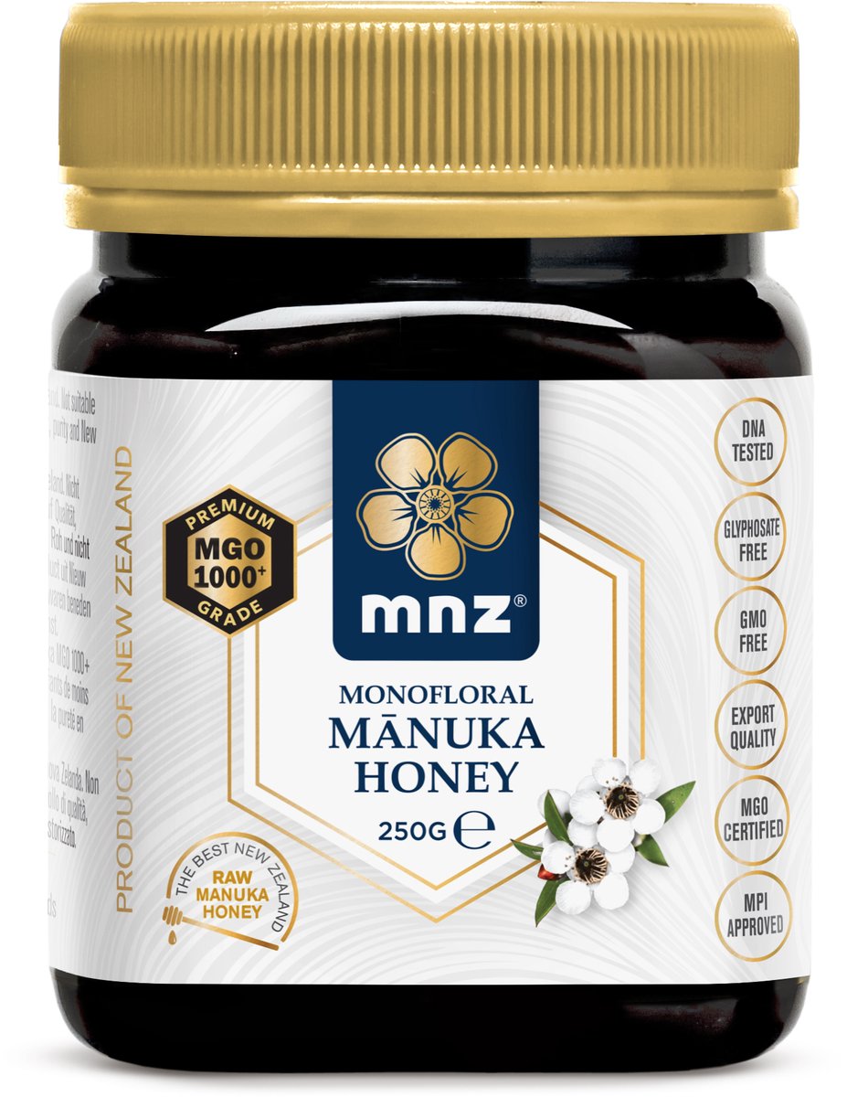 Goedkoopste Manuka honing MGO 1000 250 gram