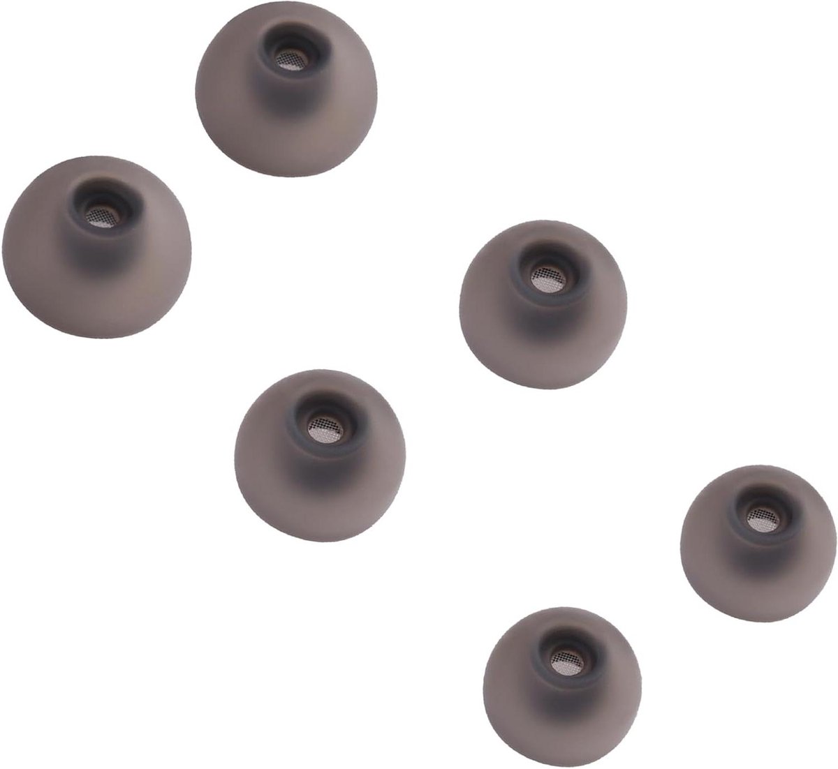 Allecto plus - Siliconen oordopjes 3 paar voor Samsung Galaxy Buds 2 - Vervangende oordopjes - Reservekussens in klein/middel/groot - 3 maten - Inncomm
