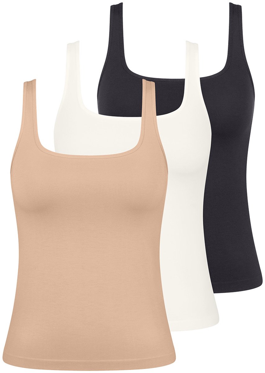 sloggi Dames onderhemd 3 pack GO Sense