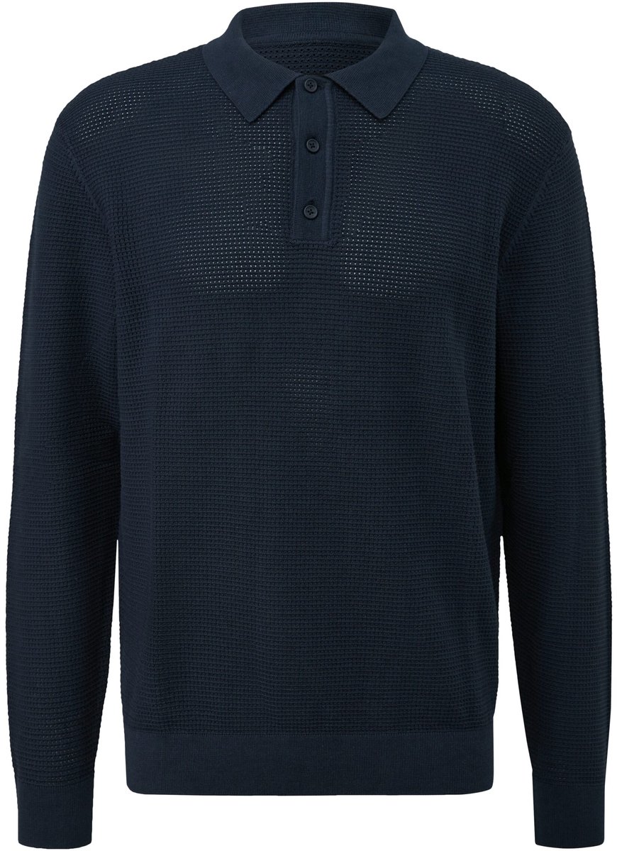 Q/S designed by - Heren pull - Maat S - Mannen - Bruin - katoen