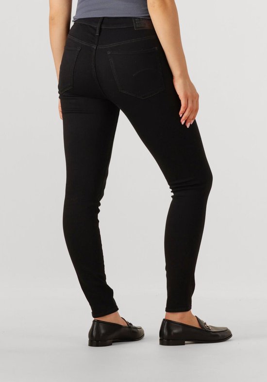 Jeans skinny G-Star Raw 3301 pour femme - Zwart - Taille 30/30