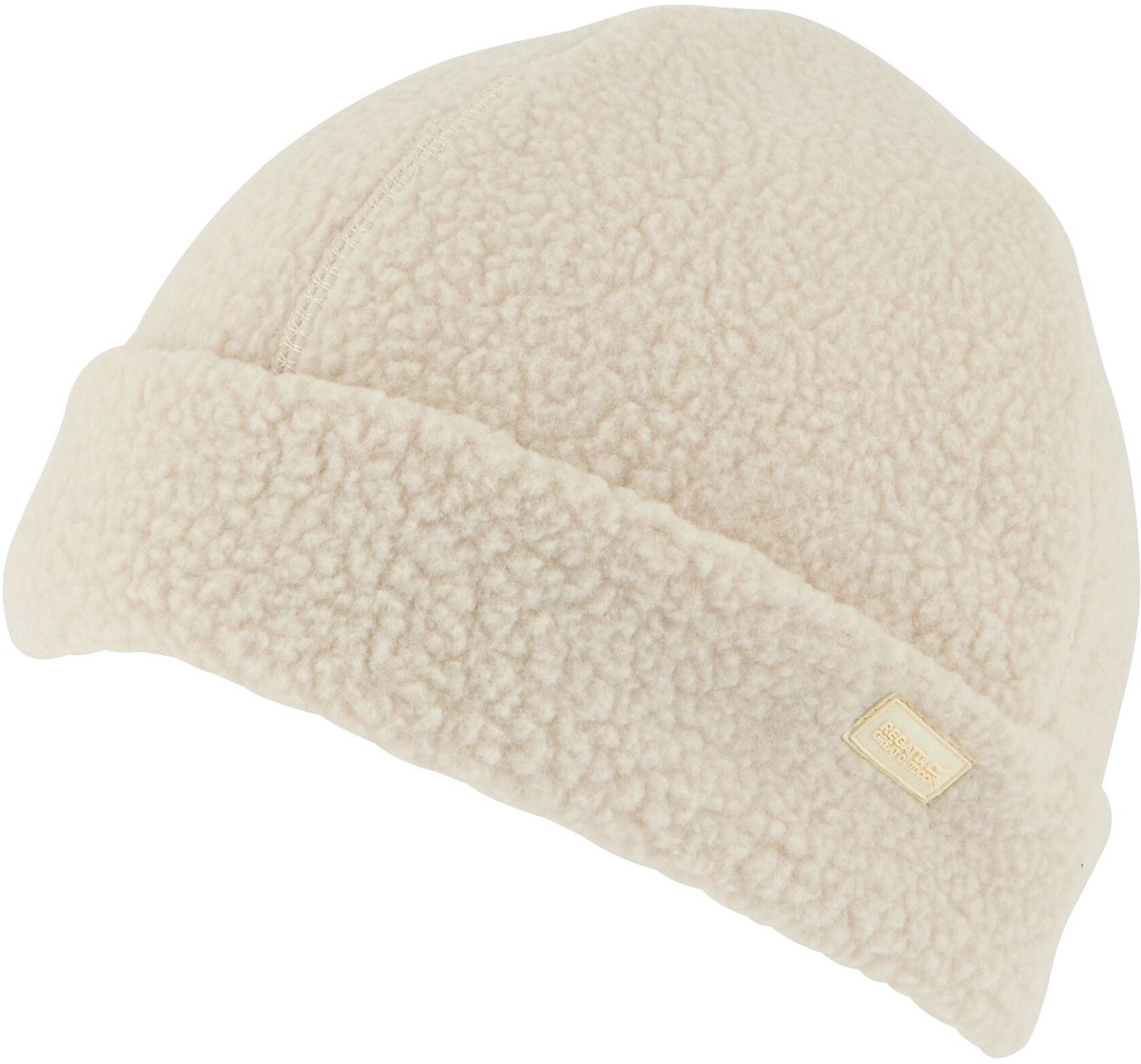 Frankie warme teddy fleece beanie muts voor dames Beige