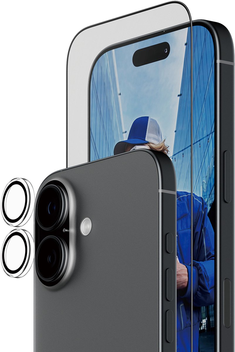 PanzerGlass ® 2-in-1 Essentials Bundle iPhone 17 Doorzichtige schermbeschermer Apple 1 stuk(s)