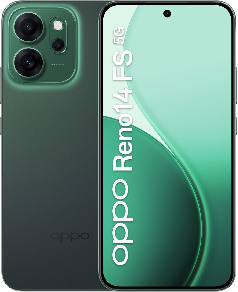 OPPO Reno 14 FS 512GB Groen 5G
