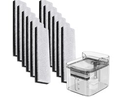 12 stuks pet dispenser filter filter katoen vervangende accessoires filter Geschikt voor NPET