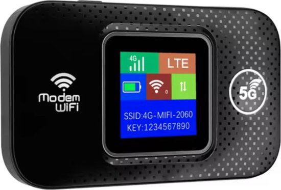 Foto: Mifi router mifi draagbare 4g router werkt met sim kaart wifi buddy 4g dongle