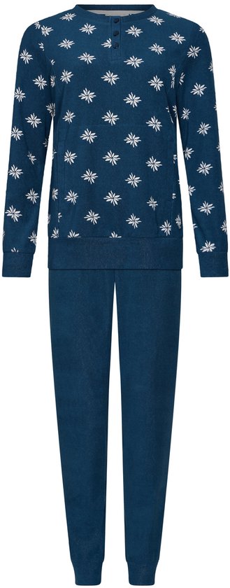 Pastunette - Moonlite - Pyjama/Huispak - Badstof - Donkerblauw - Maat 40