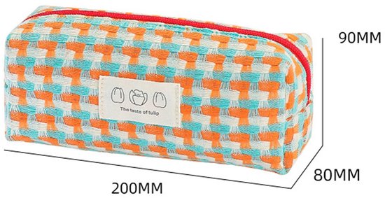 draagbaar etui met rits klein etui voor meisjes