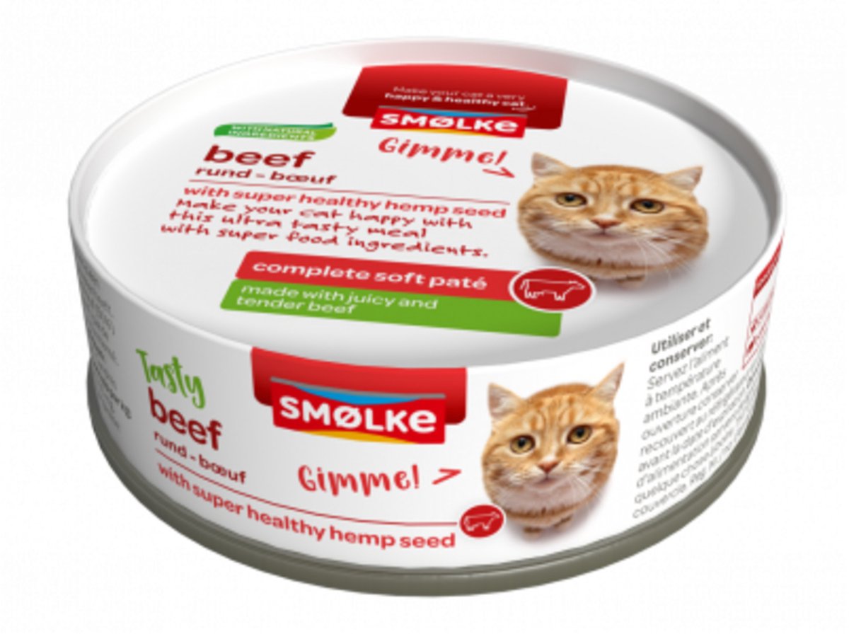 Smølke Smølke Soft Paté Beef 80g