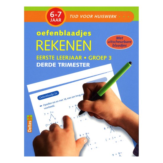 Tijd voor huiswerk - Oefenblaadjes rekenen 6-7 jr - cover