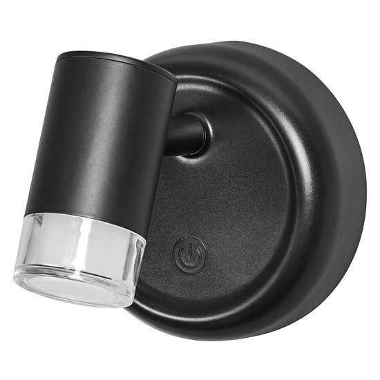 OSRAM Nightlux LED-lamp Cilinder zwart, 3000 K, met batterij en touch-dimmer, magnetisch, ideaal voor plankverlichting of als nachtlampje van Merkloos — afbeelding 2