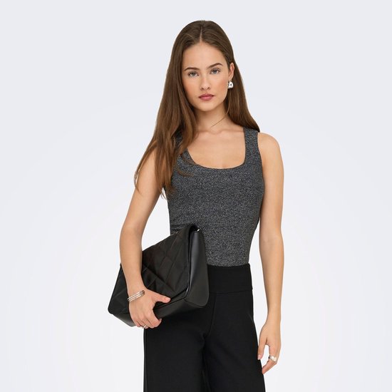 ONLY - ONLEA GLITTER S/L 2-WAYS TOP JRS NOOS - Filles - Chemisiers