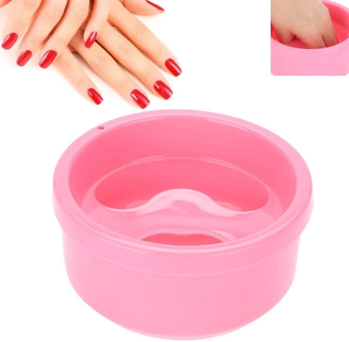 Dip kom voor manicure - Verwijder verdikte nagellak en kunstnagels - Manicure gereedschap
